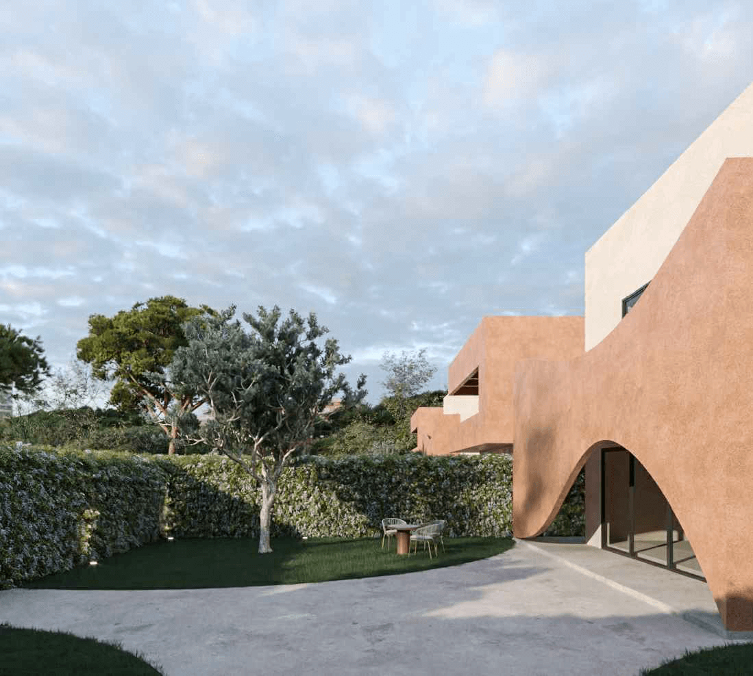 Villa view 1