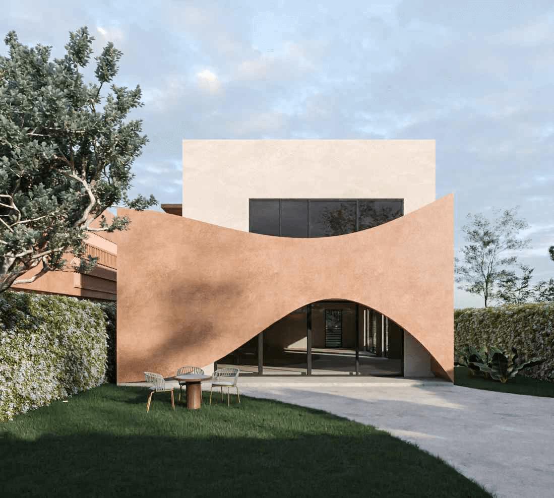 Villa view 2